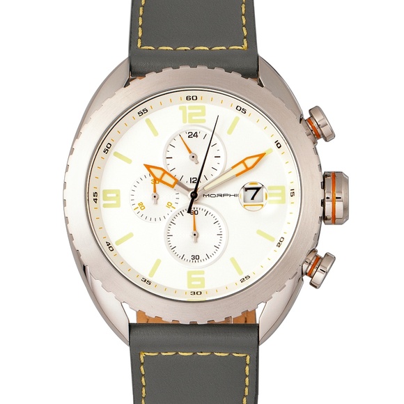 MPH6401 Men's Genuine Leather Band Watch